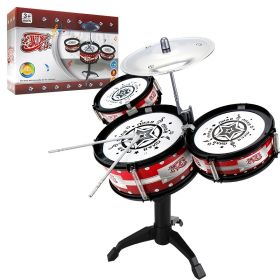 Children Jazz Drum Toy Sticks Rock Set; Musical Hand Drum For Kids Drums Boys Girls Gift Educational Toy For Children