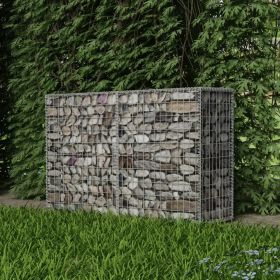 Gabion Basket Galvanized Steel 59.1"x19.7"x39.4"