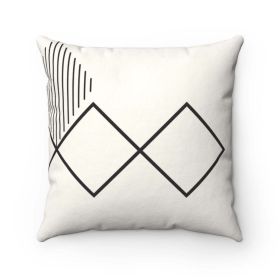 Diamond Abstract Lines Cushion Home Decoration Accents - 4 Sizes - 18" x 18"